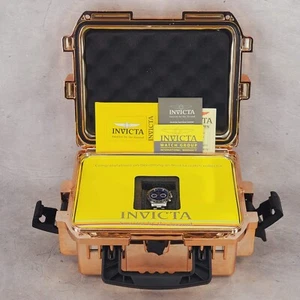 Rare Invicta Watch Model 2902 Tachymetre Limited Edition - 3 Slot Case Rose Gold - Picture 1 of 21