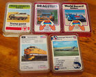 Vintage TOP Trumps Cross Country / Dragsters / Record Holders / Loco / Planes II