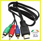 3ft HDMI Male to 3 RCA Male Audio Video Converter Component Adapter Cable DV AV