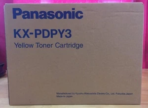 Cartuccia toner giallo Panasonic KX-PDPY3 OEM originale nuova con scatola - Foto 1 di 7