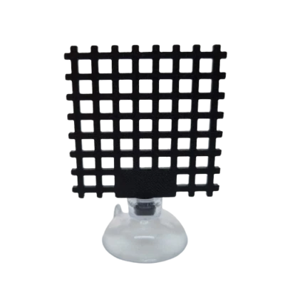 Moosgitter S 5x5cm schwarz (Aquarium Aquasacping Moos Pflanzen Garnelen)