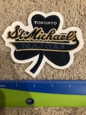 St. Michael's Toronto Majors Med Stitch Shoulder Hockey Crest Patch 4.6 X 3.9 in