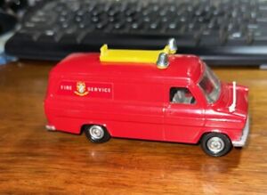 Vintage Dinky Ford Transit Van Fire Service Toy Car. Dinky Toys - No Ladder