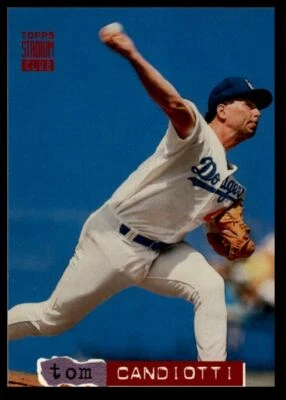 1994 Stadium Club MLB Tom Candiotti #32 - Image 1 of 2