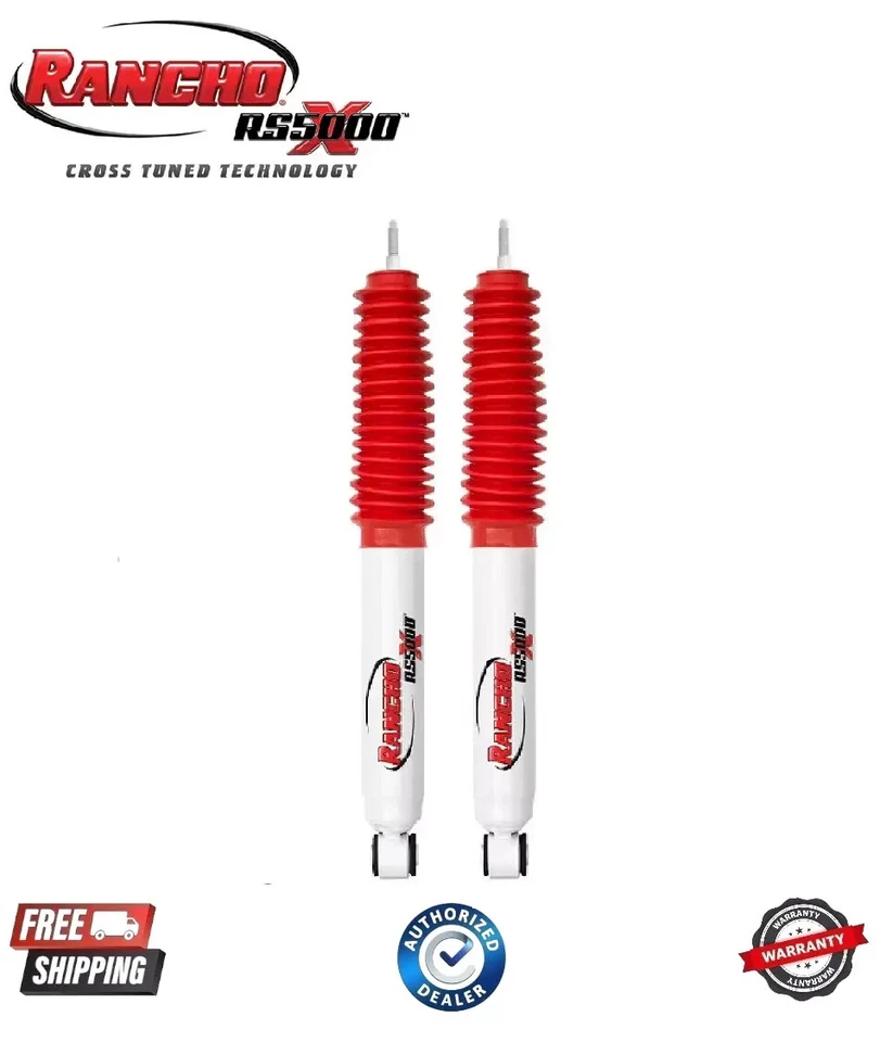 Juego de Amortiguadores Delanteros Rancho Par 2.5" Elevación Para 05-21 F-250 F-350 Super Duty 4 WD Foto 1 de 1