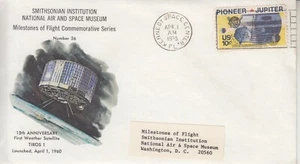 MILESTONES OF FLIGHT #26 1975 15º Aniversario del 1er Satélite Meteorológico Tiros I - Imagen 1 de 1