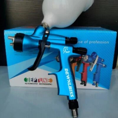 Paint 600ml Neptune Blue 110B 1.3mm Nozzle Spray Gun Cars for Devilbiss - Image 1 of 4