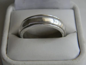 Men's 925 Sterling Silver Plain Design Spinner Band Ring Size 13.5 - Picture 1 of 5