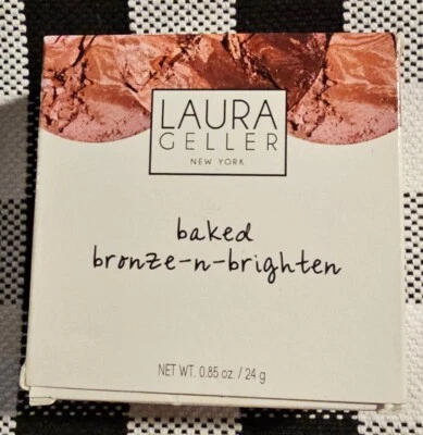 Laura Geller Baked Bronze N Brighten Foundation DEEP 0.85 oz New in Box - Image 1 of 2