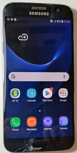 Samsung Galaxy S7 G930F 32GB Black Unlocked #368B Android Version 8 Working - Picture 1 of 6