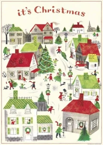 Cavallini & Co. Póster It's Christmas, papel de archivo, mate - Imagen 1 de 6
