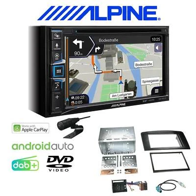 Alpine Autoradio Apple CarPlay DAB+ für Mercedes Benz M-Klasse 2005-2011 W164 - Bild 1 von 4