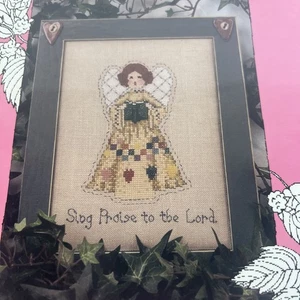 RASPBERRY PATCH DESIGN Cross Stitch Pattern Sing praise to the Lord - Picture 1 of 7
