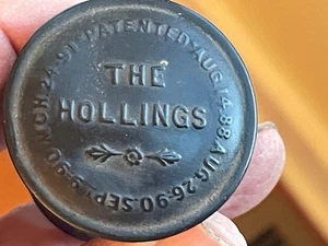Antiguo esparcidor de llama THE HOLLINGS 1 1/2" - Imagen 1 de 4