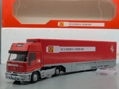 LKW Modell 1:43 Old Cars di Castella IVECO Renntransporter Sc. Ferrari mit OVP - Bild 1 von 4