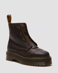 Dr. Martens Sinclair Crazy Horse Stiefeletten Ankle Boot Leder Braun - Bild 1 von 10