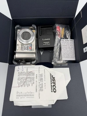 Used Panasonic DMC-ZS1  10.1MP 12X Optical Digital Camera Silver with box  - Image 1 of 4
