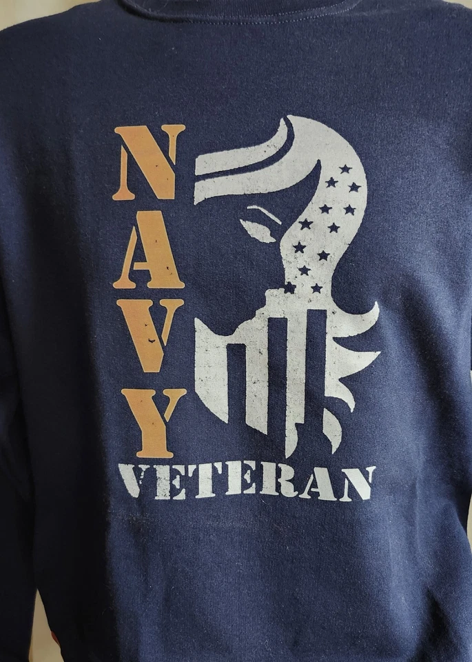 US Navy Woman Veteran Sweatshirt,  Navy Size 3XL - Image 1 of 1