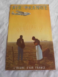 Air France Timetable brochure 1936 Potez 62 airmail poste aerienne - Picture 1 of 2