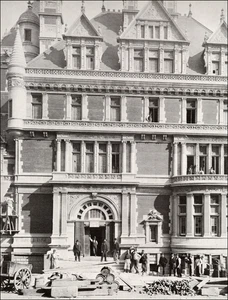 Casa Cornelius Venderbilt 1968 estampado vintage Chateau de Blois Fith Ave NY 1881 - Imagen 1 de 4