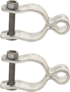 Bisagras para puerta malla metalica pack 2 con tornillos 4 8 cm - Bild 1 von 12