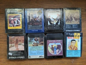 8 X NOS Sealed 8 Tack Lot Country Andrew Gold Kendalls The Stills Young Band Ect - Picture 1 of 14
