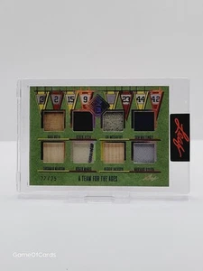 2025 Leaf Seasons In The Sun BABE RUTH, DEREK JETER, JOE MCCARTHY Relic /25 - Picture 1 of 2