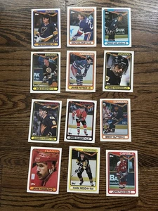 1990 Topps Hockey NHL Set Of 12 Cards - Picture 1 of 2