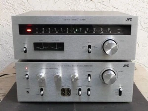 Vintage JVC JA-S11 Stereo Amplifier and JVC JT V11 AM/ FM Stereo Tuner - Picture 1 of 24