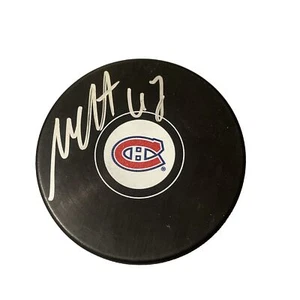 Max Pacioretty signed NHL Canadiens Puck Golden Knights Official Auto Capitals - Picture 1 of 2