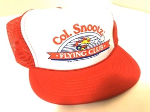 Vintage Snapback Trucker Mütze - 🧢 COL.SNOOTZ FLYING CLUB 1991 - Bild 1 von 3