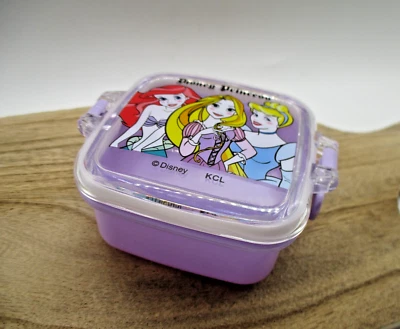 Caja Frutas Mini Estuche Princesa Disney Púrpura 1 pieza Lonchera 120 ml Foto 1 de 4