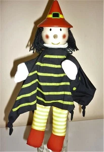 HANDPUPPE HEXE mit Kopf aus Holz - Kasperletheater - Bild 1 von 1