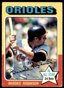 1975 Topps Brooks Robinson Baseball Cards #50