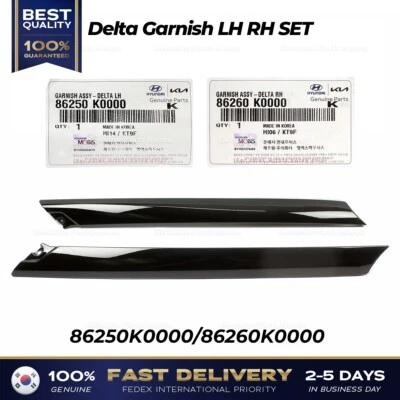 ⭐Genuine⭐ Delta Garnish LH RH SET 86250K0000 86260K0000 for Kia Soul - Изображение 1 из 4