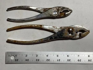 2 TrueCraft Vintage Zangen USA Werkzeug 8" Zoll und 6" Zoll Stahl - Bild 1 von 11