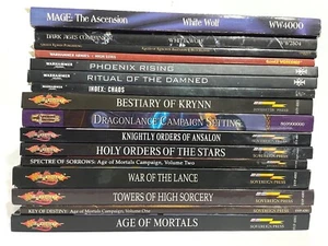 Sovereign Press DragonLance,Warhammer 40k,Warhammer Armys,Green Ronin,White Wolf - Picture 1 of 57
