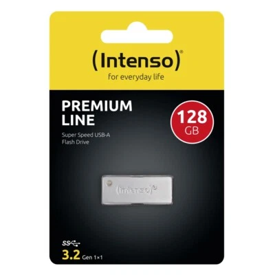Intenso USB Stick 128GB Speicherstick Premium Line USB 3.2 - Bild 1 von 2