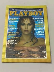 1995 Sports Time Inc Playboy Cover Chromium #72 Karen Velez - May 1985 - Picture 1 of 1