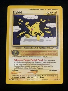Carta Pokémon Elekid 22/111 Neo Genesis - EX-NM - Foto 1 di 2