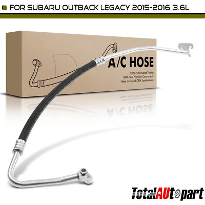 Línea de succión de aire acondicionado para Subaru Legacy Outback 15-16 3,6 L compresor a evaporador Foto 1 de 4
