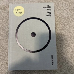 The Creative Act SIGNED By Rick Rubin 2023 1st Ed Hardcover Brand New - Foto 1 di 3