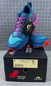 La Sportiva Jackal II donna taglia 7 US 38 EU #56K639638 Storm Blue/Laguna NUOVO - Foto 1 di 6