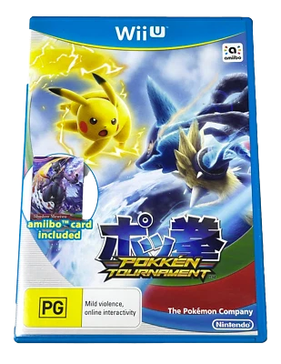 Pokken Tournament Nintendo Wii U PAL *No Card* - Image 1 of 2