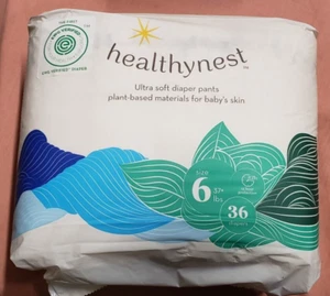 Pañales Healthynest - Talla 6 (37+ libras) - 36 pañales por paquete - EWG verificado NUEVO - Imagen 1 de 7