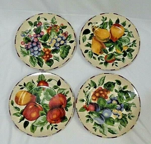 4er Set Sakura by Oneida "Sonoma" 8 1/8" Salatteller - fast neuwertig! - Bild 1 von 8