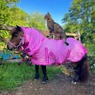  NEW AIR FLOW FOAL/MINI/SHETLAND/PONY FLY RUG SOFT MESH ATTACHED NECK COVER  