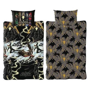 Nero Adam Singolo Copripiumino e Federa Set Reversibile Ufficiale DC Comics - Foto 1 di 3