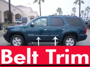 For TAHOE CHROME SIDE BELT TRIM DOOR MOLDING 07 08 2009 2010 2011 2012 2013 - Picture 1 of 2