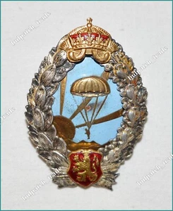Bulgarian Royal Army paratrooper brevet Parachute Badge 1944 - Picture 1 of 4